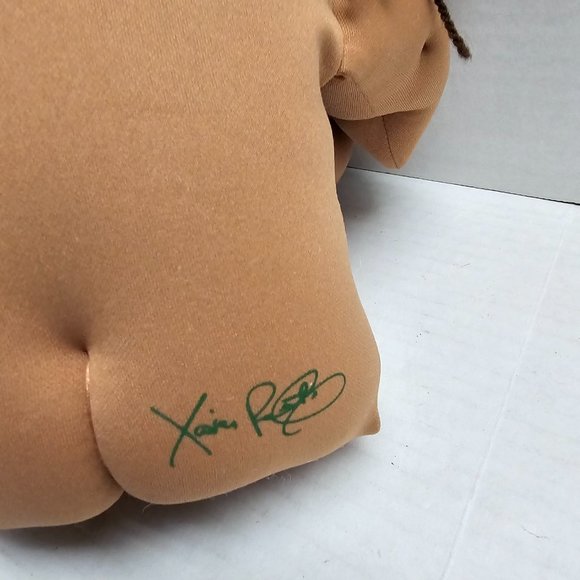 CPK Cabbage Patch Kids African American Brown Eyes Braids 2004 2005 Doll Signed - Picture 4 of 16